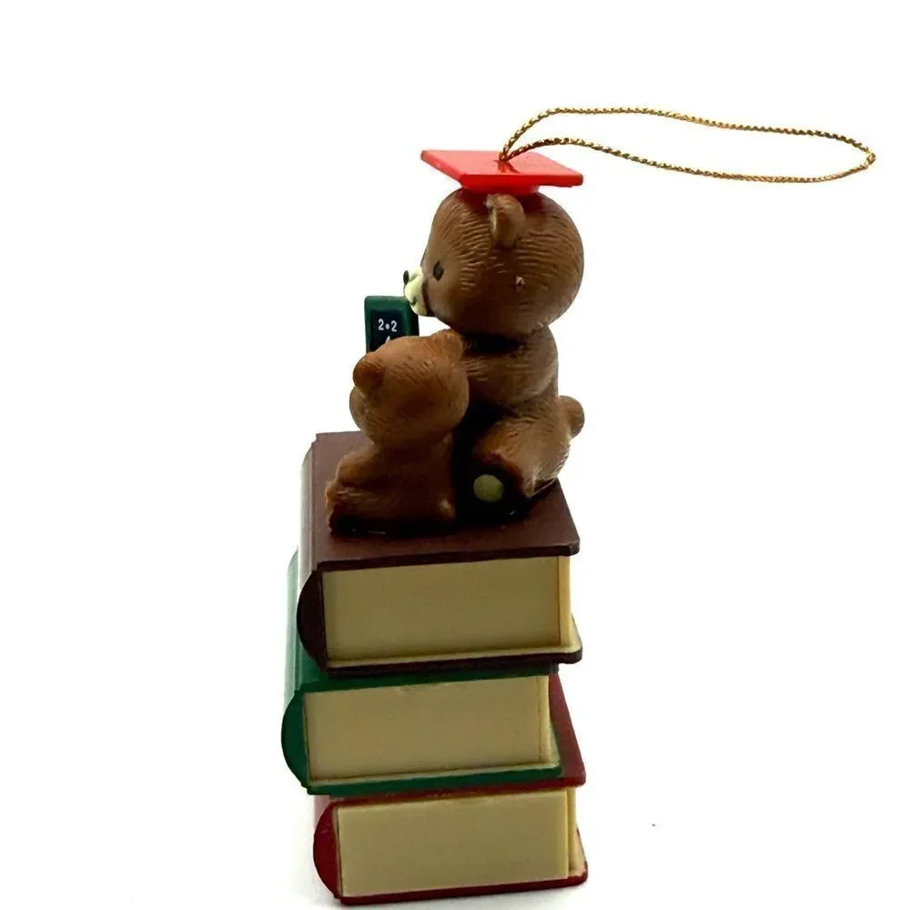 Vintage House of Lloyd Christmas Teacher Student Ornament 1989 Secret Drawers